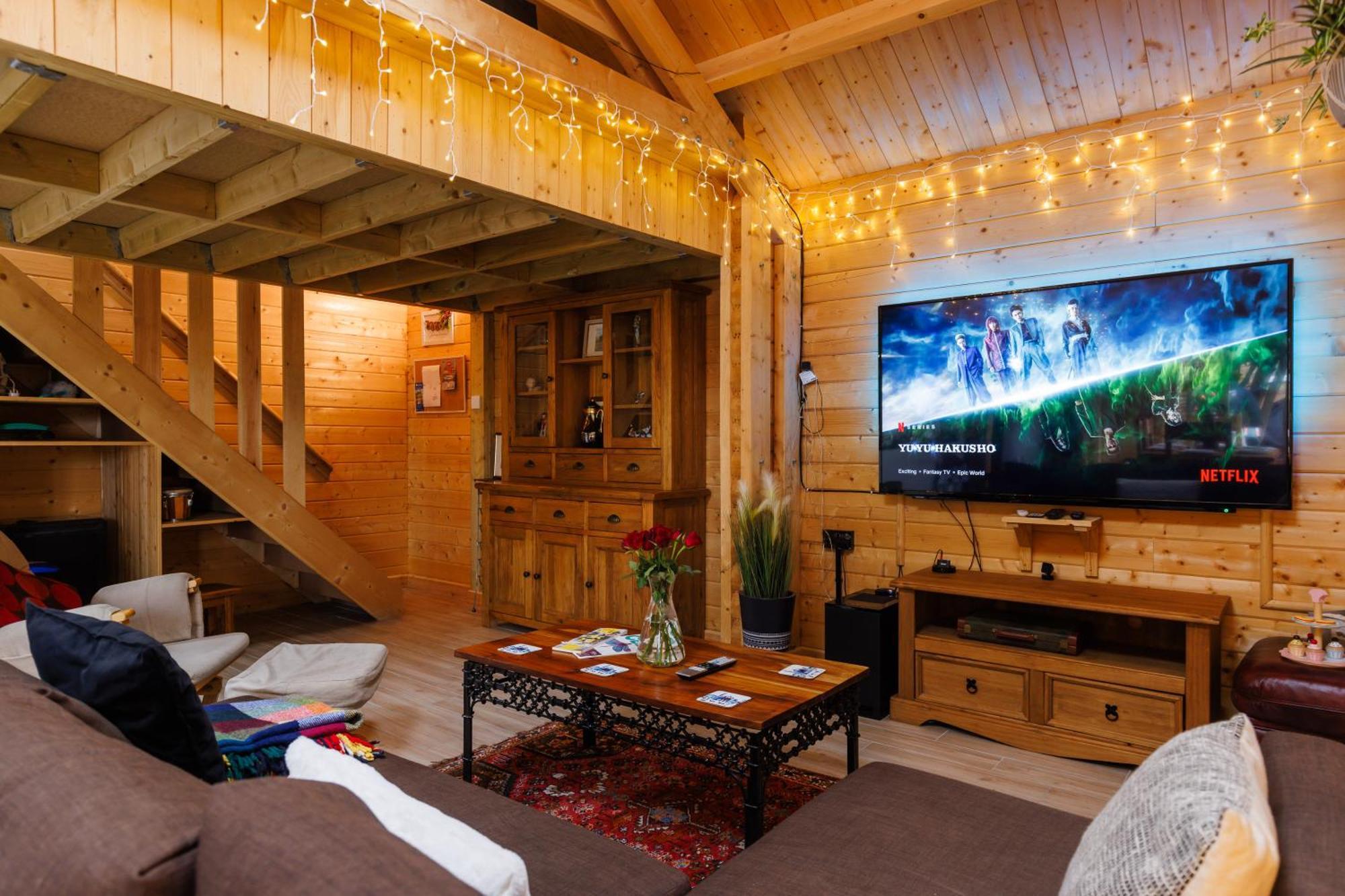 Spacious Cabin Evcharger And Free Parking Near Cambridge Eksteriør billede