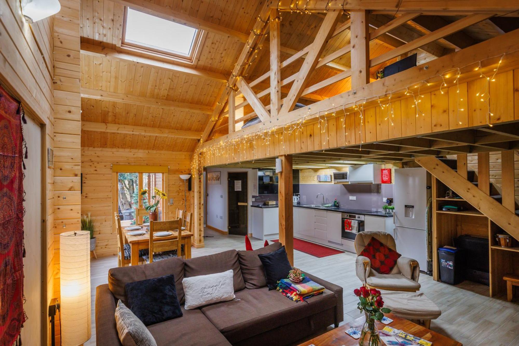 Spacious Cabin Evcharger And Free Parking Near Cambridge Eksteriør billede
